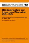 Buchcover Bibliographie zur Internen Revision '86 - '90