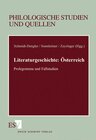 Buchcover Literaturgeschichte: Österreich