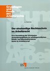 Buchcover Der einstweilige Rechtsschutz im Arbeitsrecht