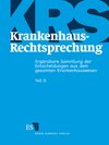 Buchcover Krankenhaus-Rechtsprechung (KRS). Ergänzbare Sammlung der Entscheidungen... / Krankenhaus-Rechtsprechung II