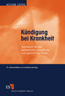 Buchcover Kündigung bei Krankheit