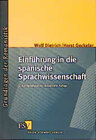 Buchcover Einführung in die spanische Sprachwissenschaft