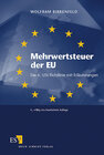 Buchcover Mehrwertsteuer der EU
