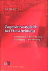 Buchcover Zugewinnausgleich bei Ehescheidung