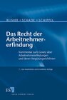 Buchcover Das Recht der Arbeitnehmererfindung