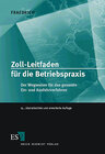 Buchcover Zoll-Leitfaden für die Betriebspraxis