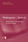 Buchcover Shakespeare - deutsch
