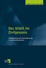 Buchcover Das Urteil im Zivilprozess