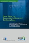 Buchcover Neue Wege zur Bauwerkserhaltung und Denkmalpflege