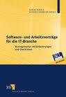 Buchcover Software- und Arbeitsverträge für die IT-Branche