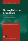 Buchcover Ein anglistischer Grundkurs