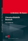 Buchcover Literaturdidaktik Deutsch
