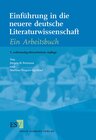 Buchcover Einführung in die neuere deutsche Literaturwissenschaft
