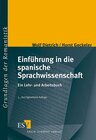 Buchcover Einführung in die spanische Sprachwissenschaft