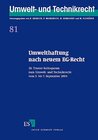 Buchcover Umwelthaftung nach neuem EG-Recht