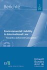 Buchcover Environmental Liability in International Law: Towards A Coherent Conception