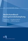 Buchcover Rechtshandbuch Korruptionsbekämpfung
