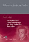 Buchcover Georg Büchner: Neue Perspektiven zur internationalen Rezeption