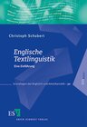 Buchcover Englische Textlinguistik