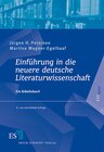 Buchcover Einführung in die neuere deutsche Literaturwissenschaft