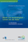 Buchcover Bionik und Nachhaltigkeit - Lernen von der Natur