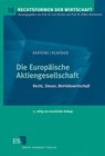 Buchcover Die Europäische Aktiengesellschaft