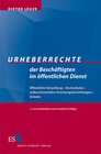 Buchcover Urheberrechte der Beschäftigten im öffentlichen Dienst