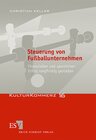 Buchcover Steuerung von Fußballunternehmen