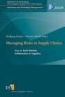 Buchcover Managing Risks in Supply Chains