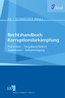 Buchcover Rechtshandbuch Korruptionsbekämpfung