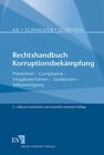 Buchcover Rechtshandbuch Korruptionsbekämpfung