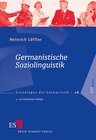 Buchcover Germanistische Soziolinguistik