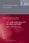 Buchcover "Es trübt mein Auge sich in Glück und Licht"