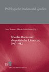 Buchcover Nicolas Born und die politische Literatur, 1967-1982