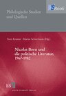 Buchcover Nicolas Born und die politische Literatur, 1967-1982