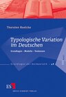 Buchcover Typologische Variation im Deutschen