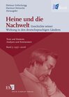 Buchcover Heine und die Nachwelt - Geschichte seiner Wirkung in den deutschsprachigen Ländern / Heine und die Nachwelt Geschichte 