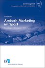 Buchcover Ambush Marketing im Sport