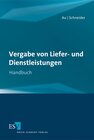 Buchcover Vergabe von Liefer- und Dienstleistungen