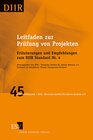 Buchcover Leitfaden zur Prüfung von Projekten