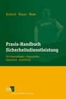 Buchcover Praxis-Handbuch Sicherheitsdienstleistung
