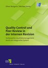 Buchcover Quality Control und Peer Review in der Internen Revision