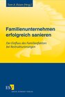 Buchcover Familienunternehmen erfolgreich sanieren