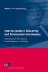 Buchcover Internationale E-Discovery und Information Governance