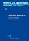 Buchcover Perspektiven des Stoffrechts