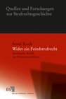 Buchcover Wider ein Feindstrafrecht