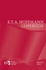 Buchcover E.T.A. Hoffmann-Jahrbuch 2013