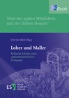 Buchcover Loher und Maller