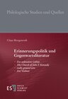 Buchcover Erinnerungspolitik und Gegenwartsliteratur