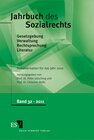 Buchcover Jahrbuch des Sozialrechts / Jahrbuch des Sozialrechts Dokumentation für das Jahr 2010